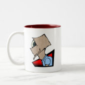 Tasse 2 Couleurs Sourire (Gauche)