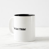 Tasse 2 Couleurs Sourires du matin (Devant gauche)