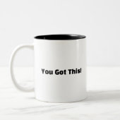 Tasse 2 Couleurs Sourires du matin (Gauche)