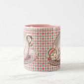 Tasse 2 Couleurs Souris Coupe de thé dormant (Centre)