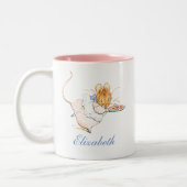Tasse 2 Couleurs Souris de Beatrix Potter Appley Dapply (Gauche)