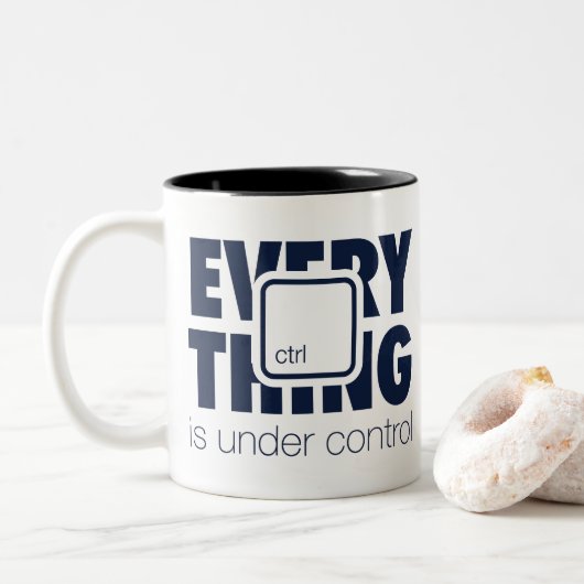 Tasse 2 Couleurs Sous ctrl (Avec donut)