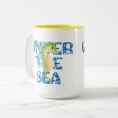 Tasse 2 Couleurs sous la mer (Devant gauche)