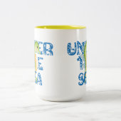 Tasse 2 Couleurs sous la mer (Centre)