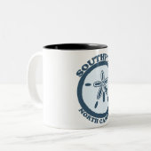 Tasse 2 Couleurs Southport. (Devant gauche)