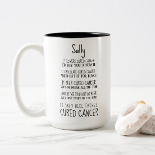Tasse 2 Couleurs Soutien et encouragement en matière de cancer