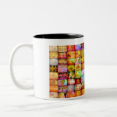 Tasse 2 Couleurs Souvenirs à feuillage persistant : Deux tons intem (Gauche)