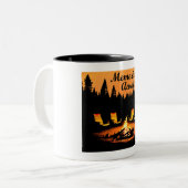 Tasse 2 Couleurs Souvenirs du camping en attente (Devant gauche)