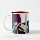 Tasse 2 Couleurs Souvenirs du cheval de carrousel (Gauche)