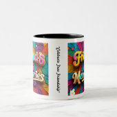 Tasse 2 Couleurs "Souvenirs sincères" (Centre)