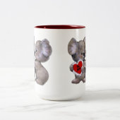 Tasse 2 Couleurs Soyez des koala de mine (Centre)