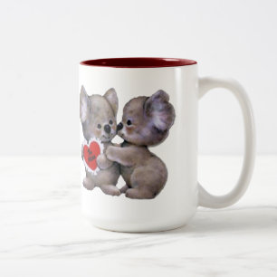 Tasse 2 Couleurs Soyez des koala de mine