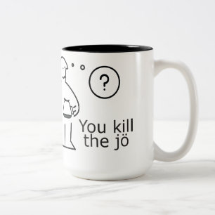 Tasse 2 Couleurs soyez gentil, rembobinez