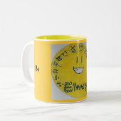 Tasse 2 Couleurs Soyez heureux (Devant gauche)
