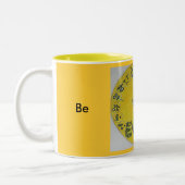 Tasse 2 Couleurs Soyez heureux (Gauche)