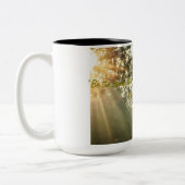 Tasse 2 Couleurs "Soyez le changement : inspirer la transformation" (Gauche)