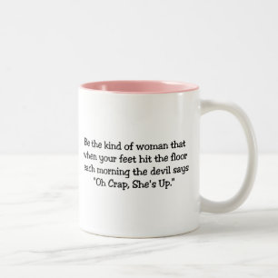 Tasse 2 Couleurs Soyez le genre de femme