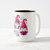 Tasse 2 Couleurs Soyez le mien Valentine Gnomes (Devant droit)