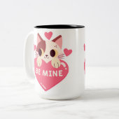 Tasse 2 Couleurs Soyez mienne mignonne chitty (Devant gauche)