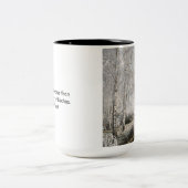 Tasse 2 Couleurs Soyez un partouzeur des bouleaux (Centre)