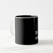 Tasse 2 Couleurs Soyez une voix, pas un écho (Devant gauche)