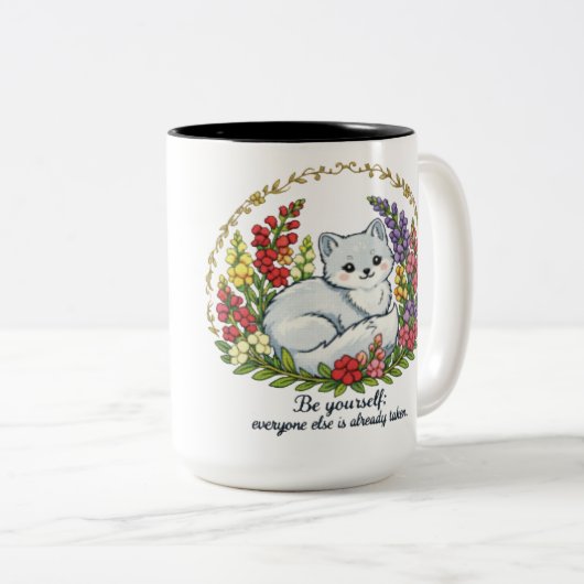 Tasse 2 Couleurs Soyez vous-même (Devant droit)