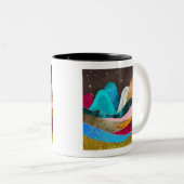 Tasse 2 Couleurs Space Mountains (Devant droit)