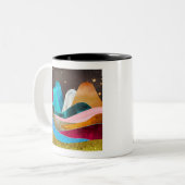Tasse 2 Couleurs Space Mountains (Devant gauche)