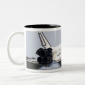 Tasse 2 Couleurs Space Shuttle Discovery touche 2 (Gauche)