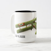 TASSE 2 COULEURS SPAD S.XIII (Devant gauche)