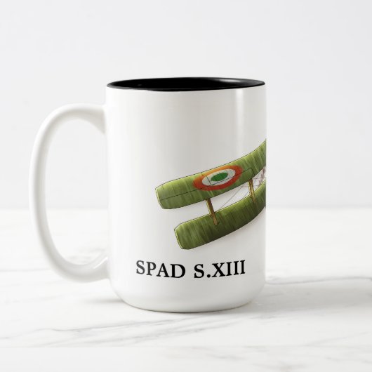 TASSE 2 COULEURS SPAD S.XIII (Gauche)