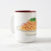 Tasse 2 Couleurs Spaghetti (Devant gauche)