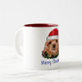 Tasse 2 Couleurs Spaniels Cocker (Devant gauche)