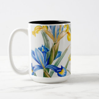 Tasse 2 Couleurs Spanish iris by Pierre-Joseph Redouté