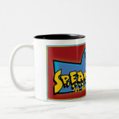 Tasse 2 Couleurs speakboy.com, art, conception, et illustration, (Gauche)