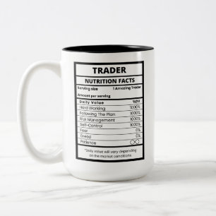 Tasse 2 Couleurs Spécialiste drôle du marché boursier