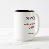 Tasse 2 Couleurs Spécialité nationale SCWTAC 2025 (Devant droit)