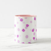 Tasse 2 Couleurs Speckles roses (Centre)