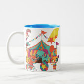 Tasse 2 Couleurs Spectateurs de cirque (Gauche)