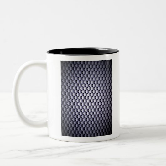 Tasse 2 Couleurs Sphères blanches (Gauche)