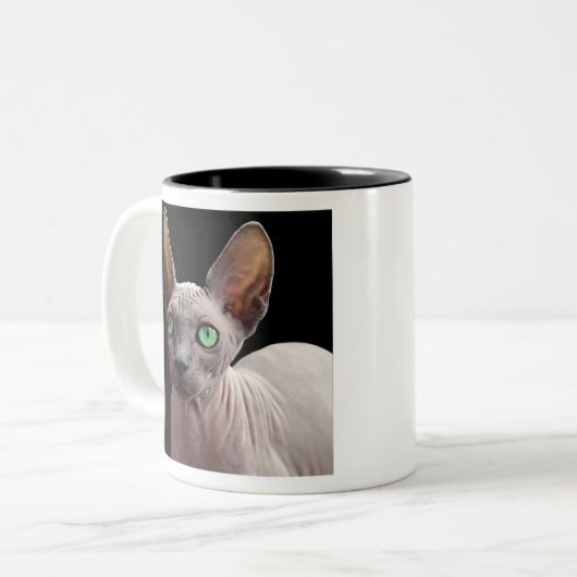 Tasse 2 Couleurs Sphynx (Devant gauche)