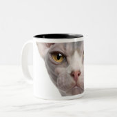 Tasse 2 Couleurs Sphynx (7 mois) (Devant gauche)