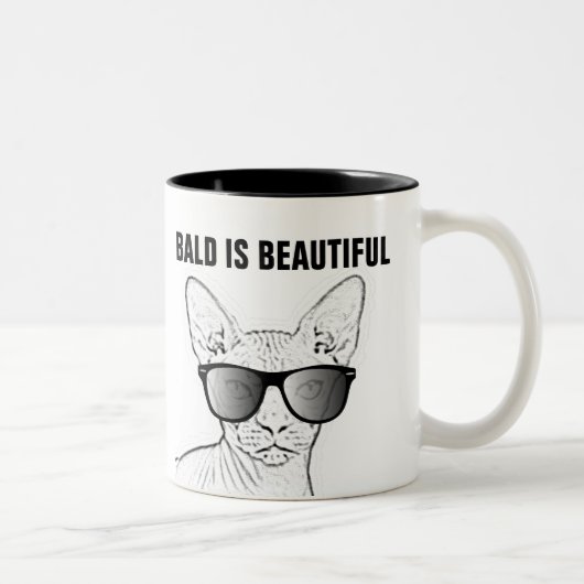 Tasse 2 Couleurs SPHYNX Coffee Mugs, Bald est magnifique (Droit)