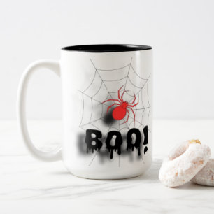 Tasse 2 Couleurs spider web classique mug.jpg