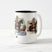 Tasse 2 Couleurs Spinone Italien loyal (Devant droit)