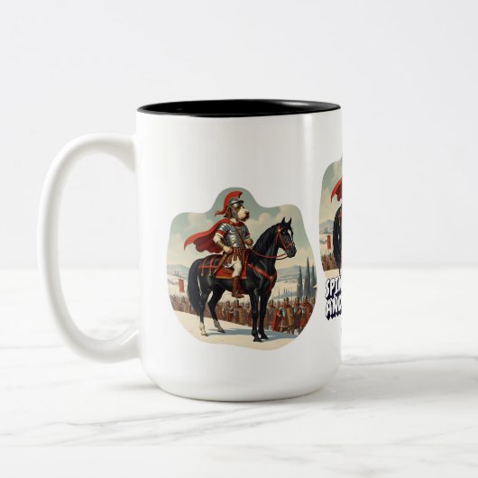 Tasse 2 Couleurs Spinone Italien loyal (Gauche)