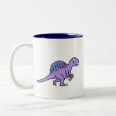Tasse 2 Couleurs Spinosaurus pourpre (Gauche)