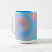 Tasse 2 Couleurs Spirale Iridescendante (Devant gauche)