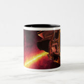 Tasse 2 Couleurs Spitzer vu contre le ciel infrarouge (Centre)