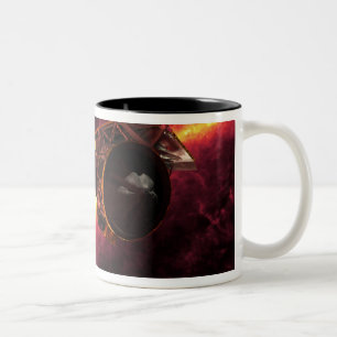 Tasse 2 Couleurs Spitzer vu contre le ciel infrarouge 2